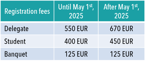 REGISTRATION FEES